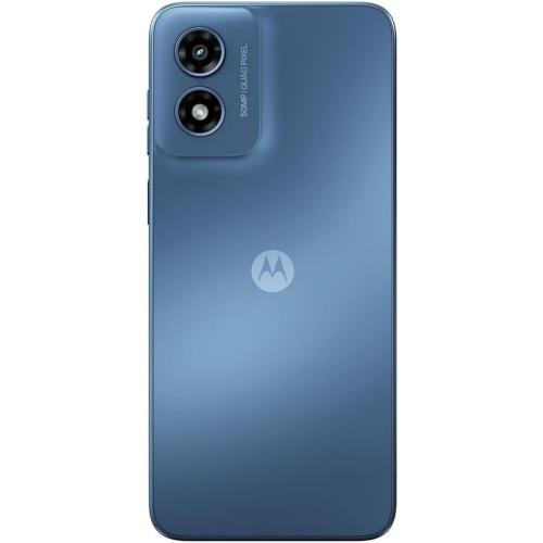 Motorola Moto G Play | 2024 |  Unlocked 4G LTE | 4/64GB | 50 MP Camera | Sapphire Blue (Renewed)