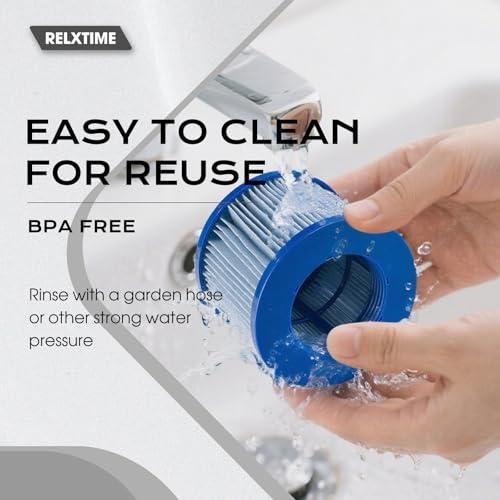 6 Pack Spa Filter Cartridges, Hot Tub Filters, Filter Replacement