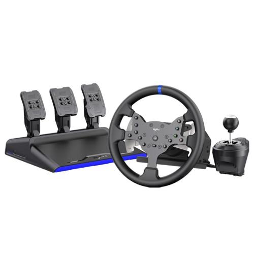PXN-V99 Racing wheel Steering wheel 3.2nm force feedback gaming racing wheel 270/900 Dismantle with Hall magnetic induction pedal, 6 1 gear shift rod gaming steering wheel for pc/ps4/Xbox one/X-Series X/S
