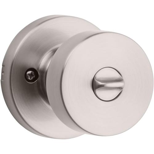 Kwikset 97402-850 Signature Series 740PSK RDT 15 SMT Round Entry Door Lock, AAA Grade, Keyed Key, Zinc, Satin Nickel, Knob Handle