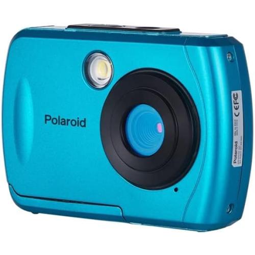 Polaroid IS049 HD Waterproof 16MP Digital Camera, 2.4” LCD Display Portable Handheld Action Waterproof Digital Camera, Teal