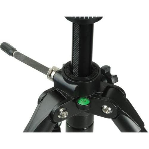 Magnus VT-400, Video Tripod System with 2-Way Pan Head, Extends to 64”, Max Load 15 lbs. Mid-Level Spreader, Rubber Feet. Plus Quick Release plate and carrying case