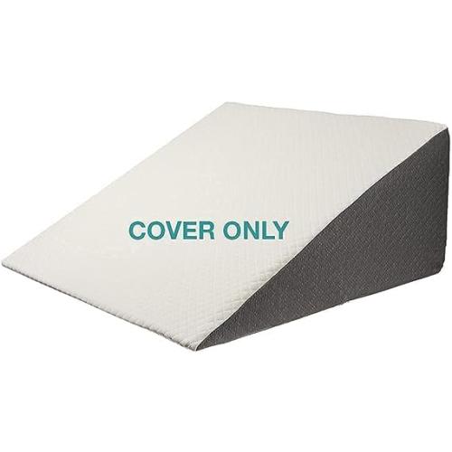 Kölbs Wedge Pillow Case | Chic Jacquard Cover Bed Wedge Pillow Case | Wedge Pillow Case Cover ONLY, Multiple Size Options (Fits 7-8 Inch Wedges)