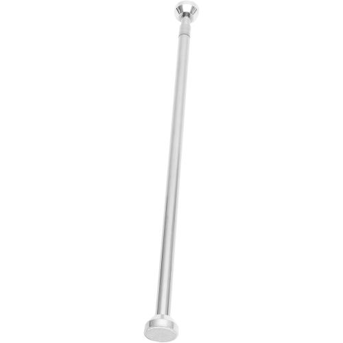 Adjustable Spring Tension Rod for Bathroom Kitchen and Wardrobe No Drill Stainless Steel Hanging Non- for Easy Installation and Versatile Use
