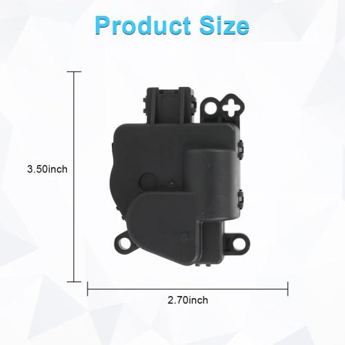 HVAC Blend Door Actuator Replacement for 604-004 Compatible with 2005-2007 Chrysler 300 Town Country Voyage Dodge Caravan Charger Dakota Grand Caravan Magnum Mitsubishi Raider