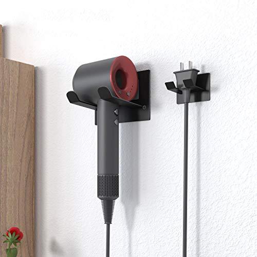 XIGOO Self Adhesive Hair Dryer Holder Wall Mounted