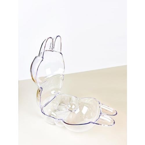 Protective Case for LABUBU, Display Case for LABUBU, Have a Seat, Portable Anti-Scratch and Dustproof Polycarbonate Material