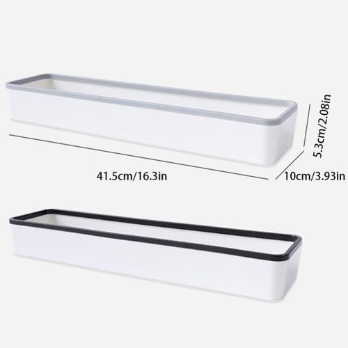 Eforcase Bathroom Shelves for Wall Organizer - Bathroom Shelves Over Toilet Wall Mounted Floating Shelves Tray Farmhouse Shelf Toilet Paper Storage Organizer No Drilling Hang Walls Storage Holder