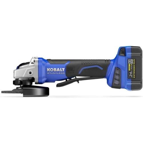 Kobalt 5-in 24-Volt Max-Volt Cordless Angle Grinder (Renewed)