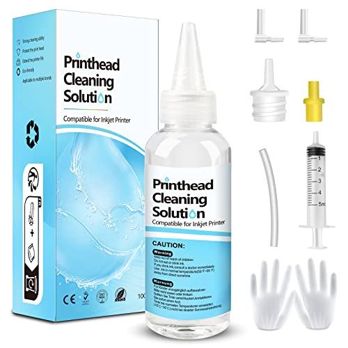 Printhead Cleaning Kits for Epson HP Canon Brother Inkjet Printers, 100ML