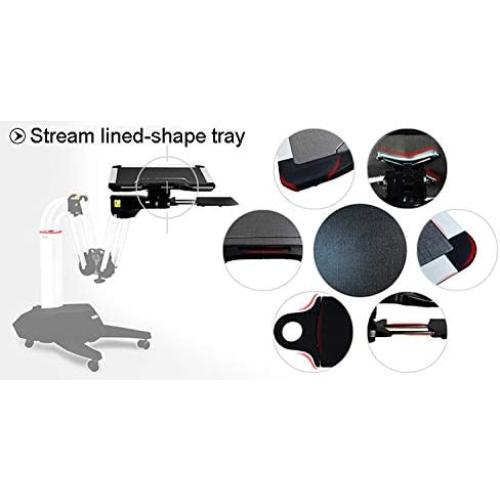 Kesrer01 Full Motion Long Arm Multifunctional Moving Laptop Desk Sofa Bedside Notebook Stand Lazy Lift Rotating Computer Table