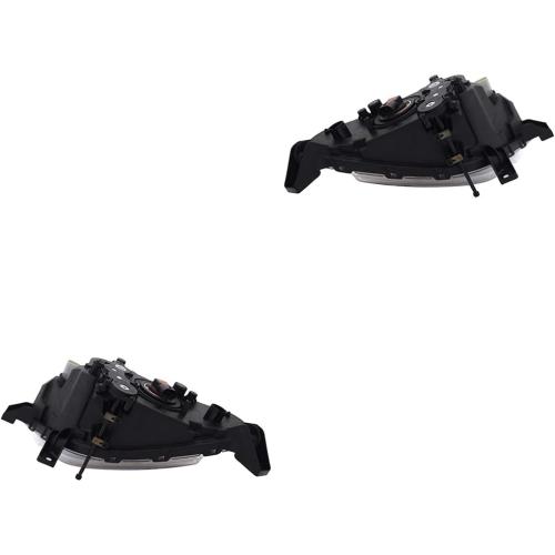 Rareelectrical New Pair Of Fog Lights Compatible With Kia Niro Niro Ev 2017-2019 By Part Numbers Ki2593158 Ki2592158 Rk10750007 Rk10750008 92202 G5000 92201 G5000