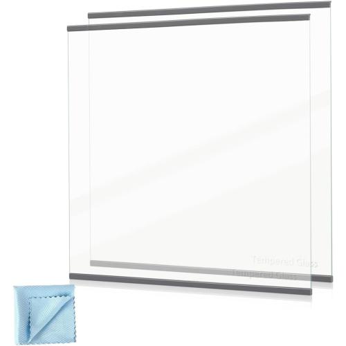 [Upgraded] W11188040 Refrigerator Fresh Food Glass Shelf (Upper) fit for Whirlpool/Maytag Refrigerators, Replaces W11135529, 4547258, AP6286990, PS12348757 (2 Pack)