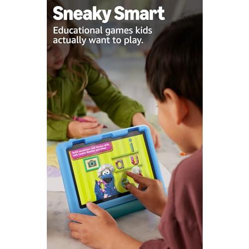 Amazon Fire HD 8 Kids tablet  ages 3-7. With bright 8 HD screen. Includes ad-free and exclusive content, parental controls and 13-hr battery, 32GB,