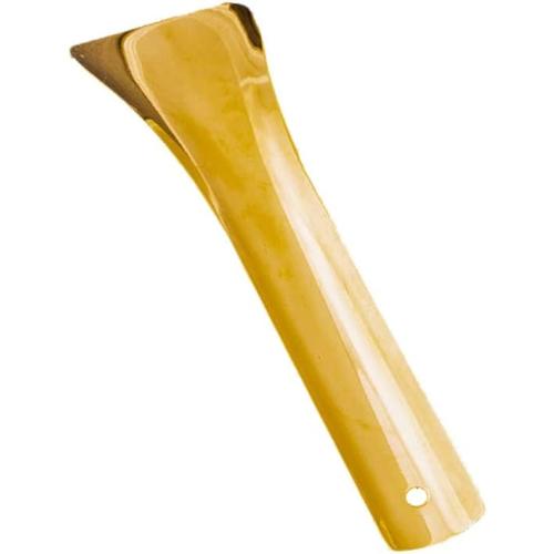 Shoe Horn Brass Metal Shoe Horn Long Handled Shoehorn For Men, Women, Kids, Seniors, Pregnancy, Boots And Shoes Easy to Use, Perfect for Travelling (Color : Golden, Size : 75cm)