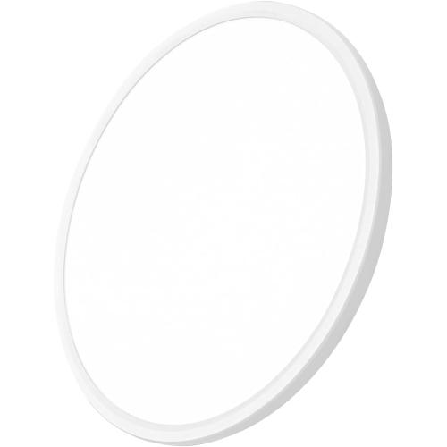 Size  Large LED Flush Mount Ceiling Light, 40W,4350LM, 3000K/4000K/6000K CCT Selectable,White Round Flat Panel Light Low Profile Ceiling Light Fitures for Hallway, Kitchen, Bedroom, Laundry Room