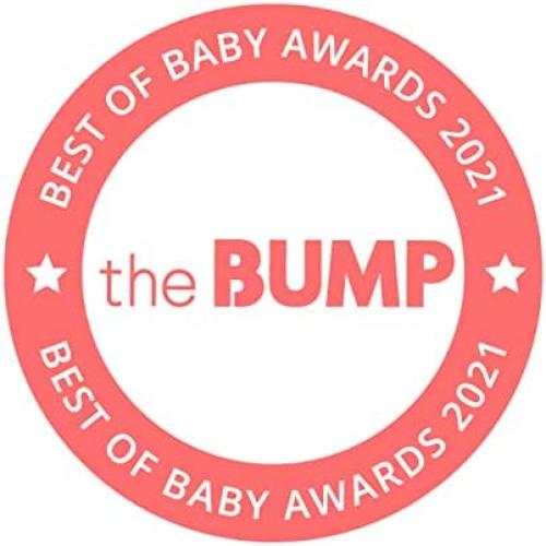 Munchkin Electric Baby Swing, Portable and Lightweight, Bluetooth Enabled Infant Rocker with Natural Sway in 5 Ranges of Motion, Newborn Nursery Essentials, White/Grey