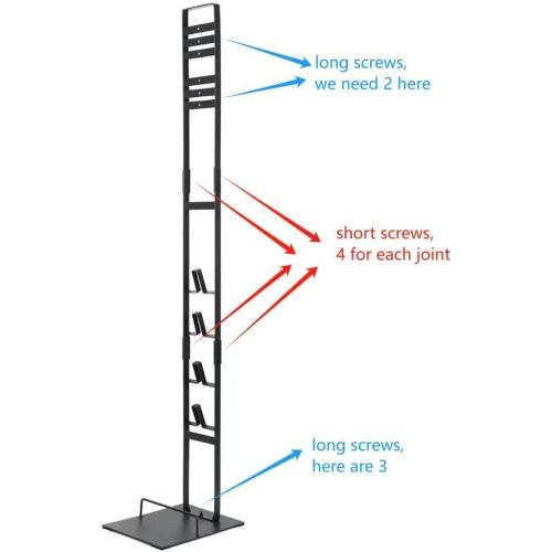BRIGHTSHOW Vacuum Stand for Dyson V15 V11 V10 V8 V7 V6,Stable Metal Storage Bracket Holder for Handheld DC30 DC31 DC34 DC35 DC58 DC59 DC62 Cordless Vacuum Cleaners Accessories