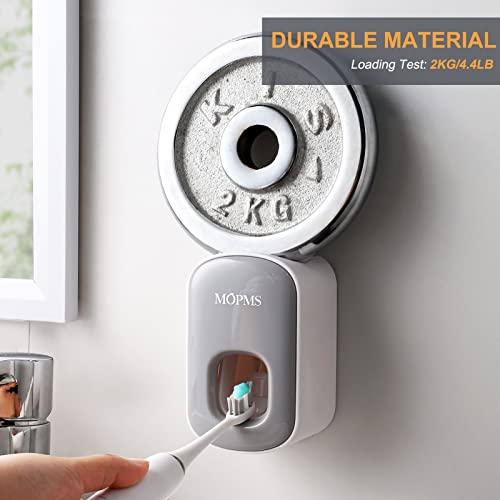 MOPMS Automatic Toothpaste Dispenser Wall Mounted for Kids and Adult 1Pcs