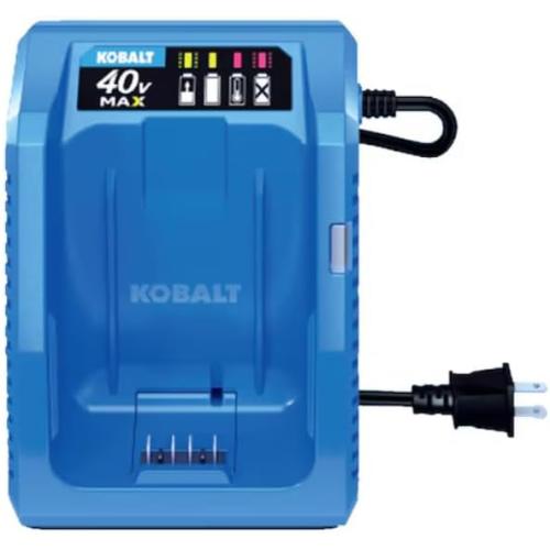 Kobalt 40-Volt Power Equipment Battery Rapid Quick Charger Gen3