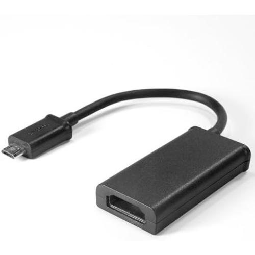 BoxWave Plug Adapter Compatible with Galaxy Note 2 - Micro USB to HDMI Adapter, USB/HDMI Converter Cable