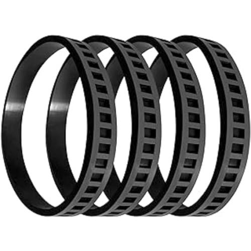(4 Pack) 45-69-0010 Blade Pulley Tires Replacement For Bandsaw Part Deep Cutting Blades 6230 6232-20 6232-6 6225 AO2807 6238N 6238-20 2729-20 Bandsaw Rubber Tires