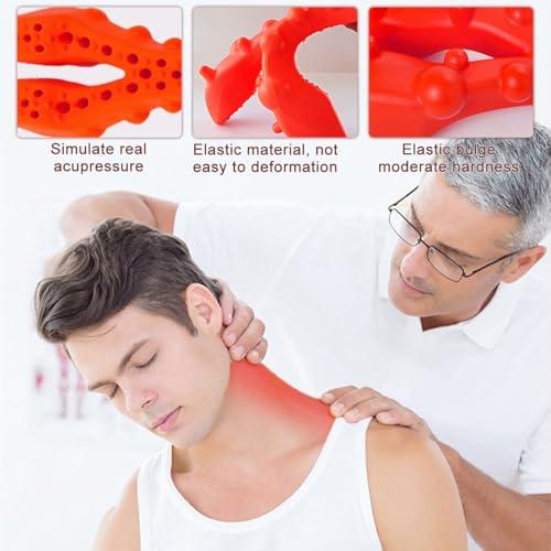 Trapezius Trigger Point Massager, Suboccipital Release Tool Trigger Point Massager for Muscle Pain Relief Neck Back Shoulders