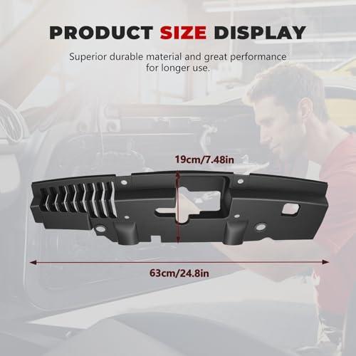 Front Upper Radiator Support Cover Compatible with Accord 2013-2017