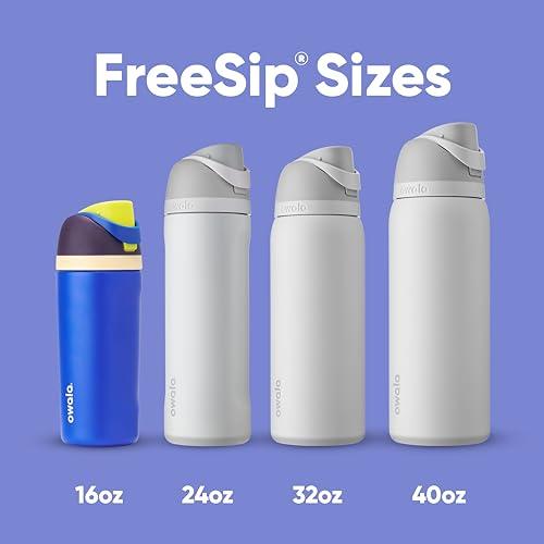 Owala FreeSip Kids Stainless Steel Water Bottle 16 oz Celestial Sphere