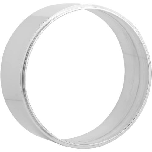 2 Aluminum Air Filter Spacer, Air Cleaner Replacement Accessories for Carbs with 5 1/8in Opening SBC BBC 350 Air Filter Spacer O-Ring