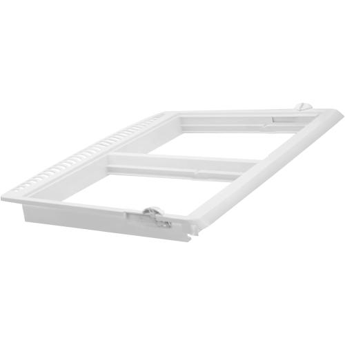 Color White 240364787 Crisper Pan Cover Compatible with Frigidaire Refrigerator Drawer Cover Unit