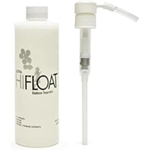 Hi-Float Company Ultra Hi-Float with Pump Balloon Treatment, 16 oz, Multicolor …
