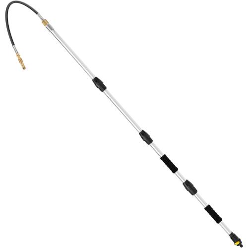 Gutter Cleaning Tools from The Ground, 24FT Reach Rain Gutter Cleaner Tool, Telescoping Gutter Cleaning Wand/1