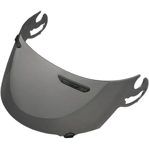 Helmet Windshield for ARAI RR5 ARAI RX-7,RX-7RV,Quamtum-J,Astro-IQ,Rapide-IR Helmet Visor Electroplated Shield (Deep Black-for Day)