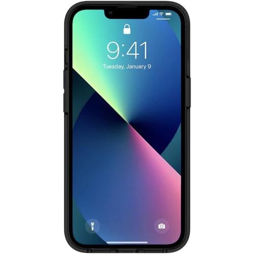 Kate Spade New York Protective Hardshell Case for MagSafe for iPhone 13 Pro - City Leopard Black