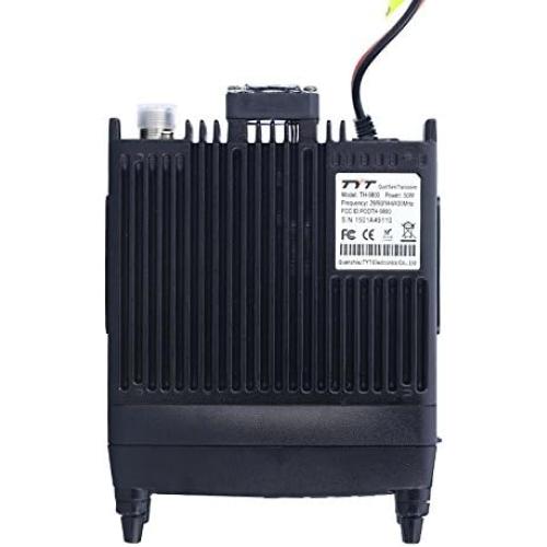 TYT TH-9800 Quad Band 50W Cross-Band Mobile Car Ham Radio Black 5.5 x 1.58 x 8.35