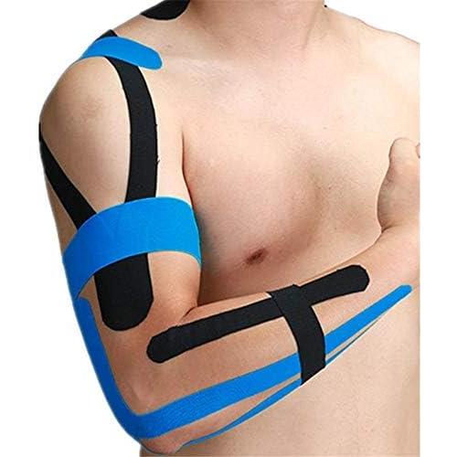 Athletic Tape Breathable Self Adhesive Bandage Wrap, 5cm x 5m/2.5cm x 5m Sports Tape for Wrist, Ankle Sprains, Swelling, Sports Injury & Protection