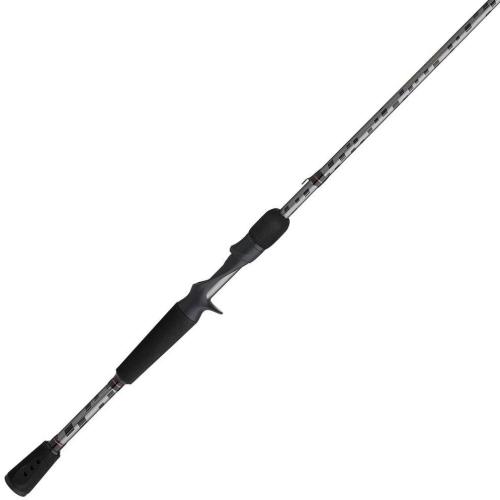 Abu Garcia Vengeance Casting Fishing Rod, 1-Piece Graphite Fishing Rod for Freshwater or Saltwater Fishing, Shock Absorbing Tip