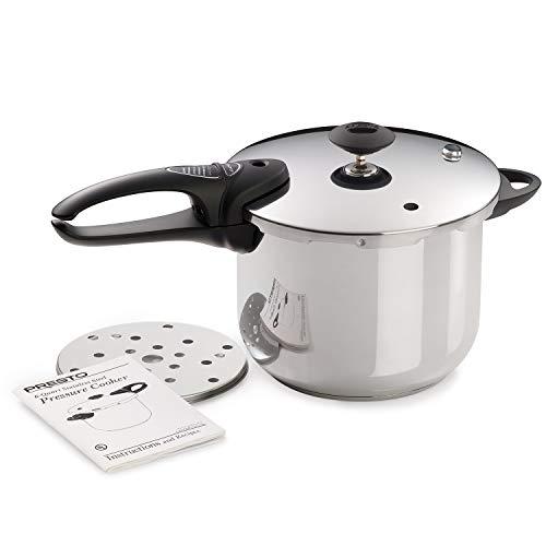Presto 01365 6-Quart Stainless Steel Pressure Cooker