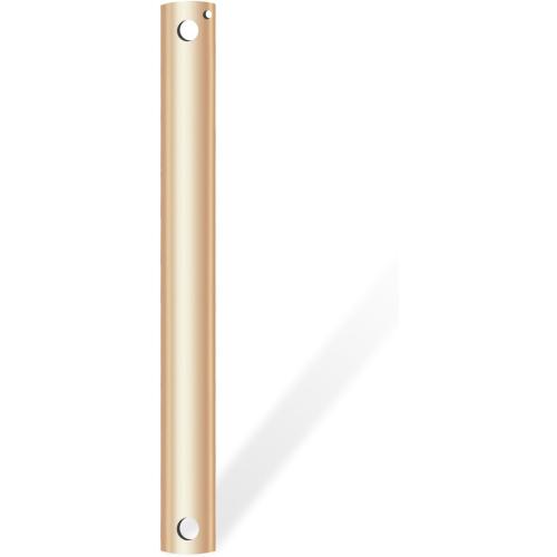 36-inch Ceiling Fan Downrod with Extension Cord, 3-foot Gold Ceiling Fan Extension Rod, 1-inch OD, Ceiling Downrod for Various Fans (Gold, Unthreaded)