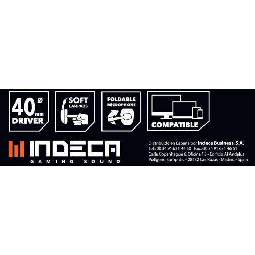 GX20 Gaming Headphones Compatible with PS5, PS4, Xbox, Switch, PC and Mac | Ergonomic Gaming Headset with Stereo Sound and Mic | 1.5m Cable with 3.5mm Mini Jack Input