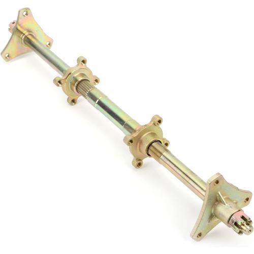 Rear Axle Assembly Kit for ‑ Steel Sprocket Hub Flange Replacement Compatible with Multiple ❗MAY HAVE MISSING PIECES❗