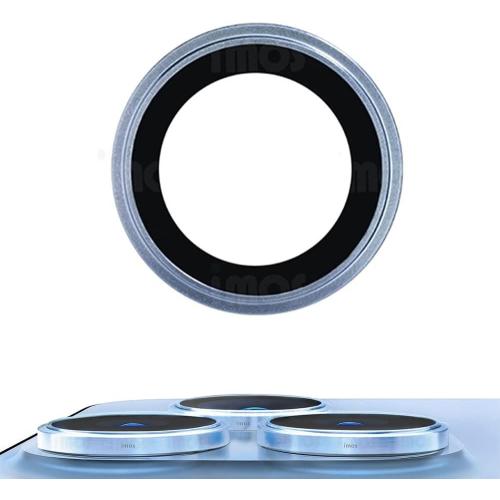 imos Compatible with iPhone 13 Pro Max / 13 Pro Super lens G Patent Aluminium Alloy Lens Protector (Sierra Blue)