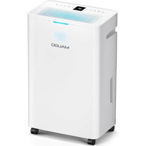 4500 Sq. Ft Dehumidifier, Max 80 Pint/Day Dehumidifier for Basement & Home, Compressor Dehumidifier with Drain Hose, Smart Humidity Control, Energy Efficient & Quiet for Bedroom, Large Rooms