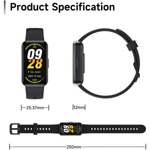 Fitness Trackers,Blood Oxygen Heart Rate Sleep Monitor,Smart Band 24/7 Health Monitoring,Calorie Pedometer Steps Counter Activity watchs/Notifications for iOS/Android