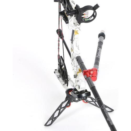 Bow Rod Stabilizer Fully Adjustable Single Side V-bar Mount Quick Disconnect Sidebar Mount Pkg