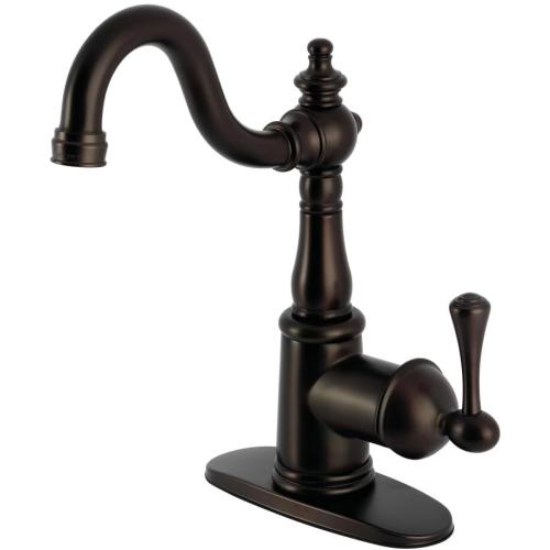 Kingston Brass KS7495BL English Vintage Bar Faucet, Oil-Rubbed Bronze, 11.06 x 6.25 x 2.38