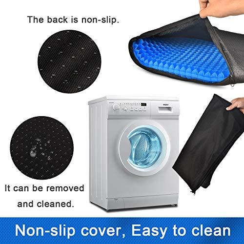 Gel Seat Cushion, Cooling Honeycomb Design for Office Chair Car Wheelchair