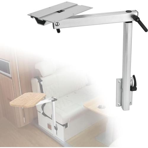 DALUOBO Removable Table Leg RV Accessories Detachable Height Adjustable Aluminum Alloy 360 Degree Rotation for Yachts RV Motorhome