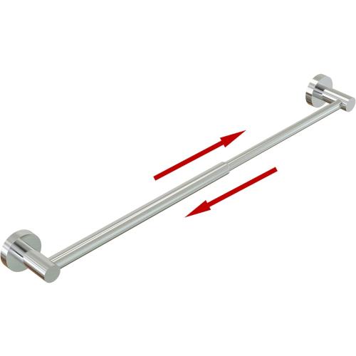 Towel Bar - Adjustable 304 Stainless Steel Towel Holder for Bathroom (11.8inch-22.6inch) Sturdy and Rustproof Wall Mounted Towel Rack for Bathroom Accessories, Silver…